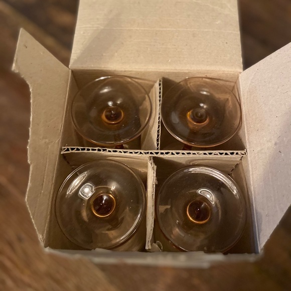 4 Luminarc Pink Stem 8 Ounce Wine Glasses 1980’s - Picture 4 of 6